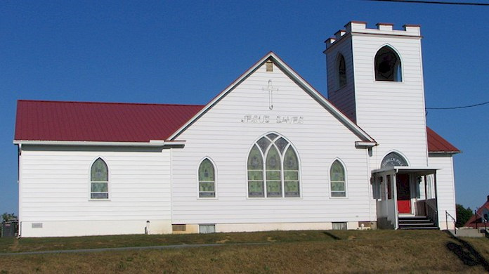 Bunker Hill EC Church, Wood Frame Addition