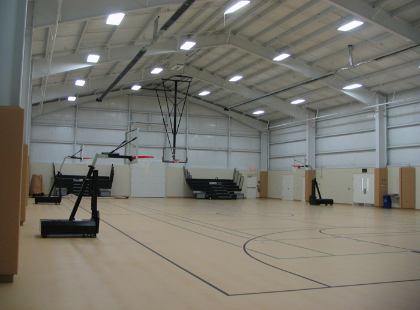 Basketball Court in Community Center- ACi Construction Project